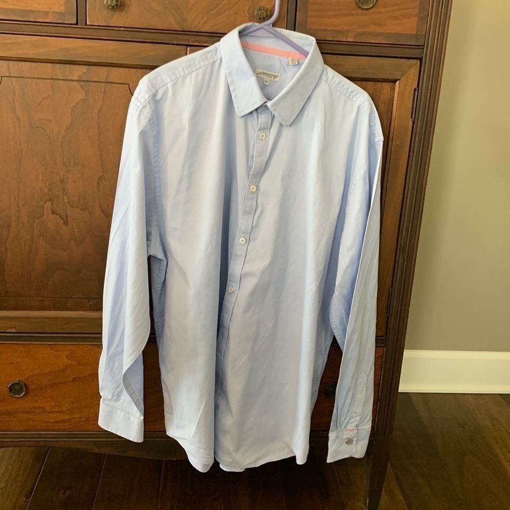 Jeremy Argyle NYC long sleeve mens dress shirt Cruise wear designer buttons